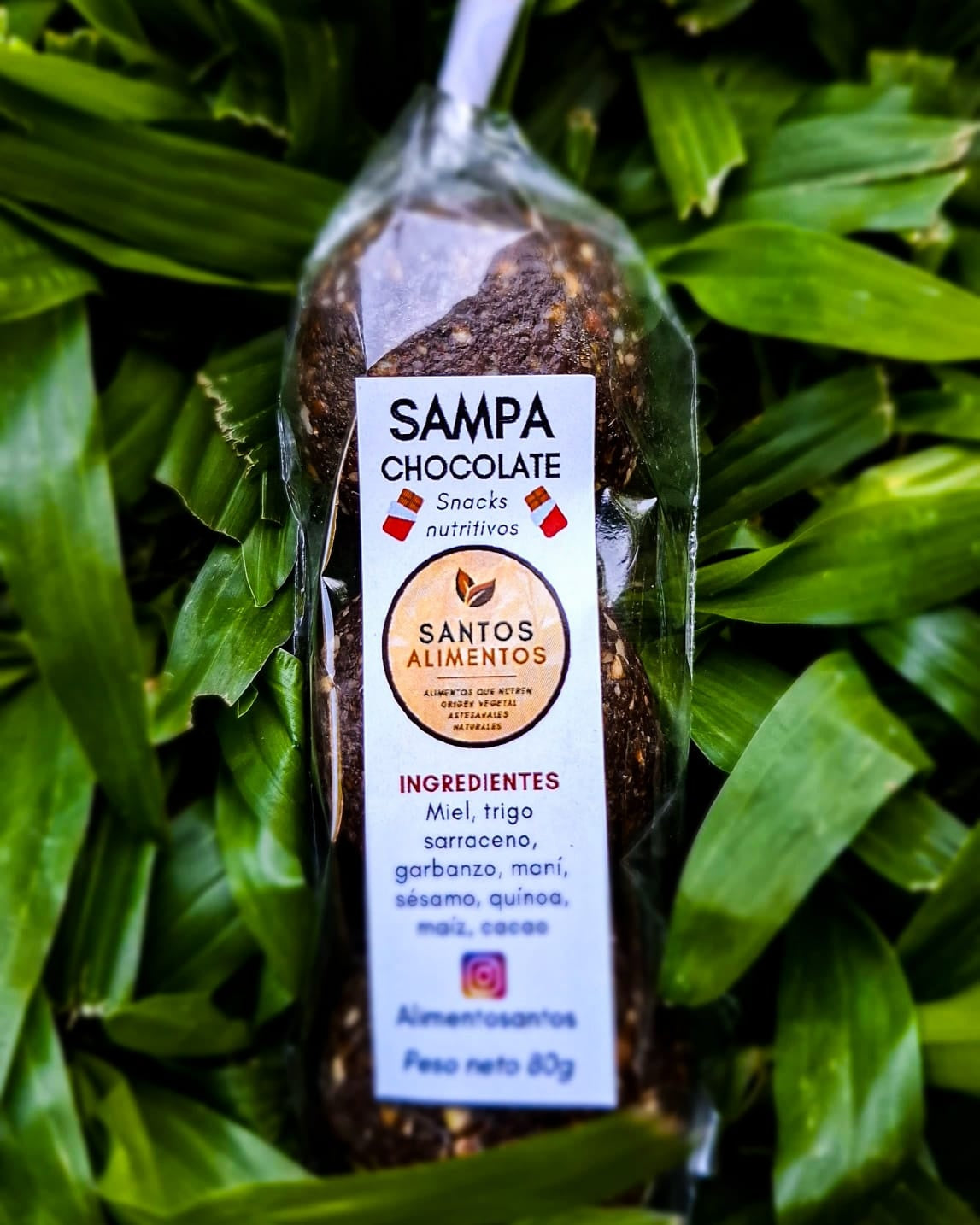 Snack Nutritivo Sampas — Chocolate
